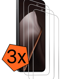 Nomfy Nomfy Xiaomi 15T Pro Screenprotector - 3 PACK