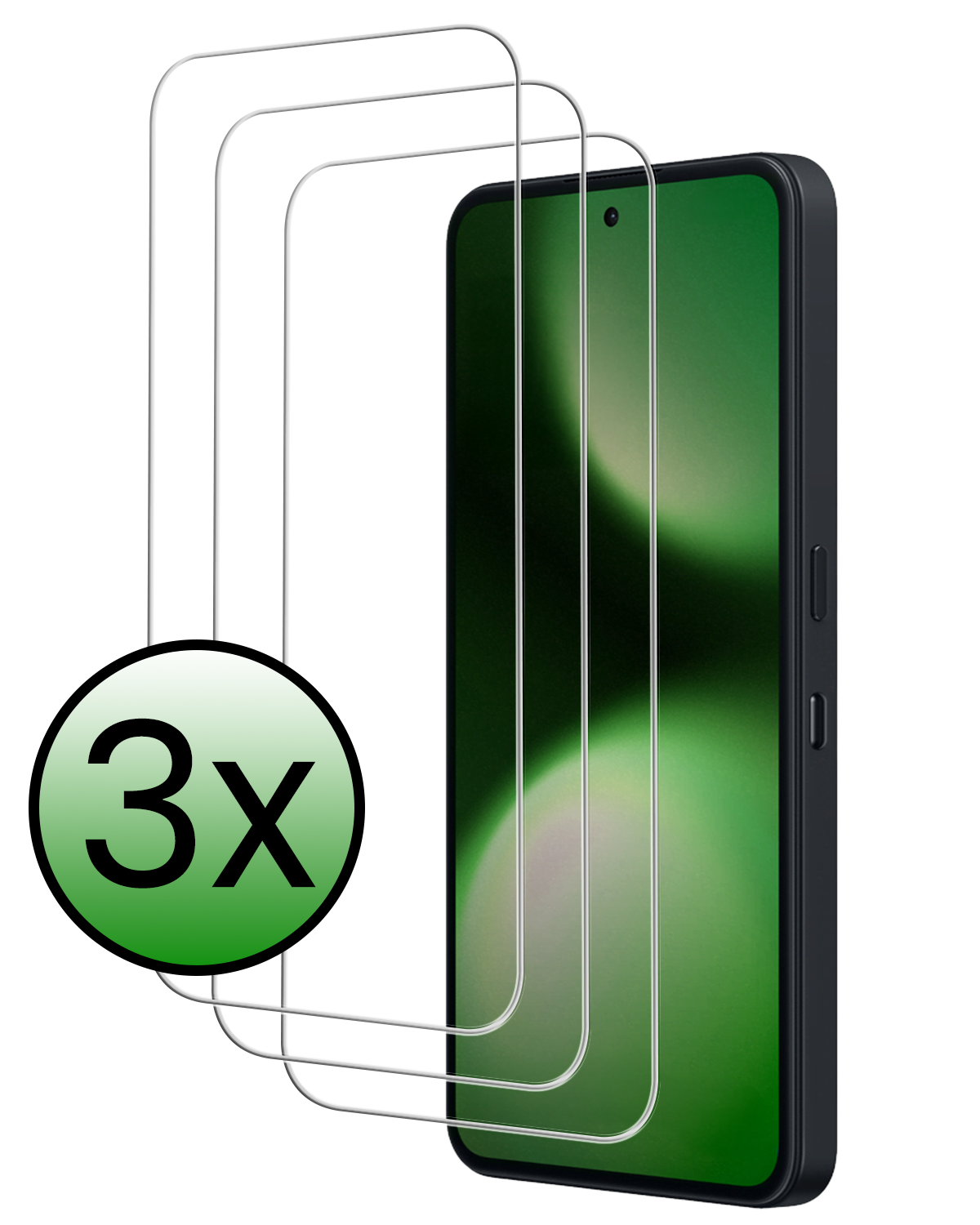BASEY. BASEY. Nothing Phone (3a) Lite Screenprotector - 3 PACK