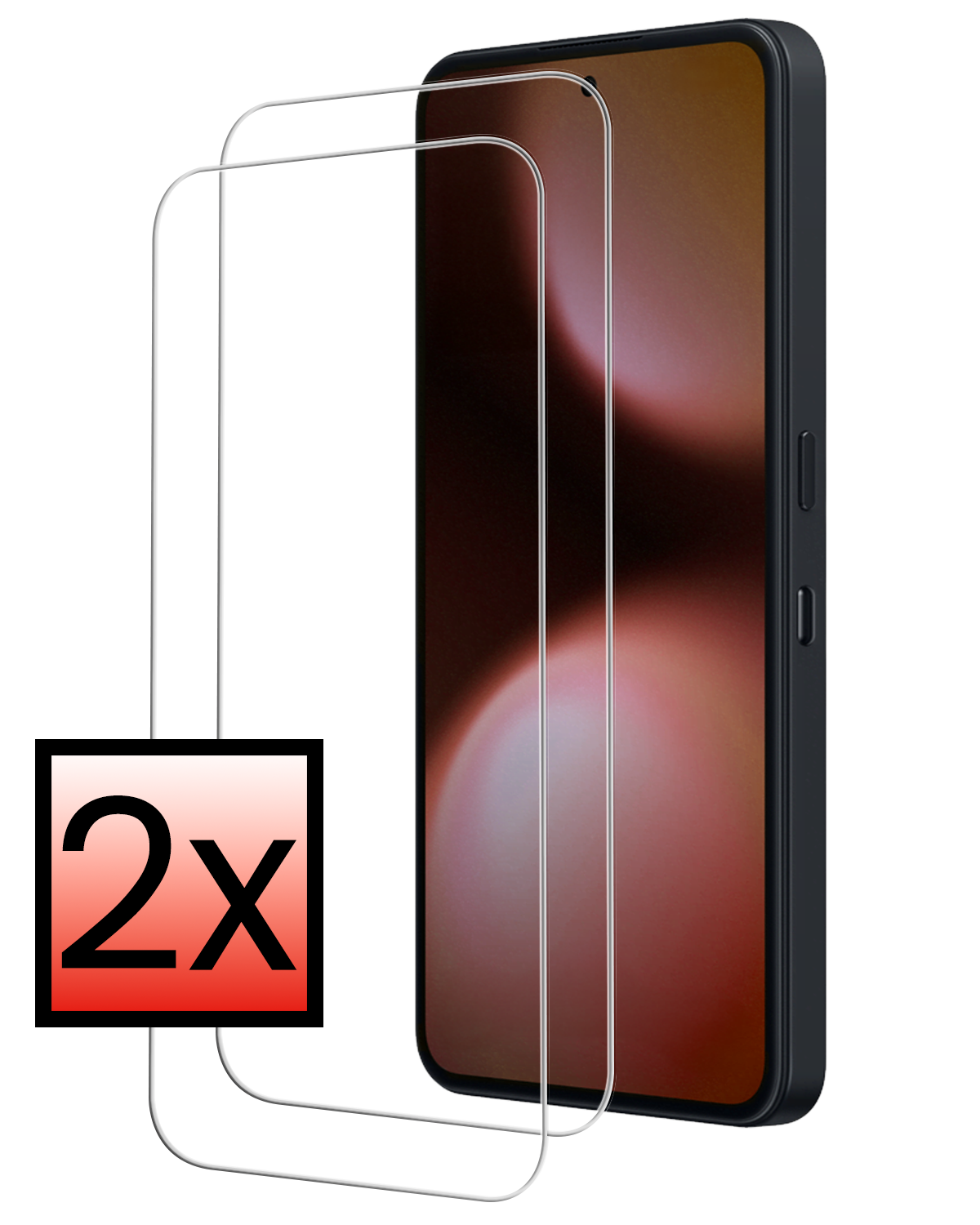 NoXx NoXx Nothing Phone (3a) Lite Screenprotector - 2 PACK