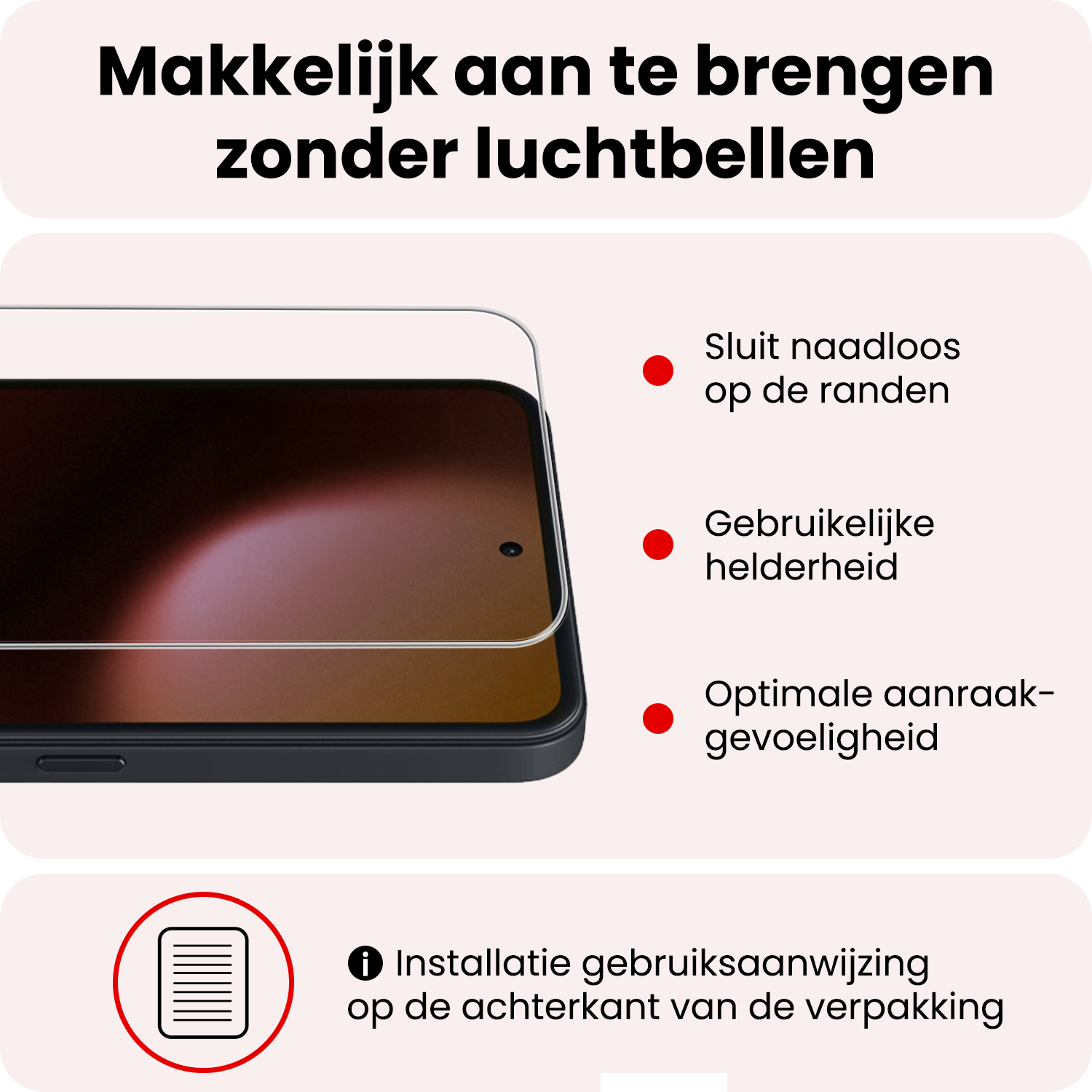 NoXx NoXx Nothing Phone (3a) Lite Screenprotector - 3 PACK