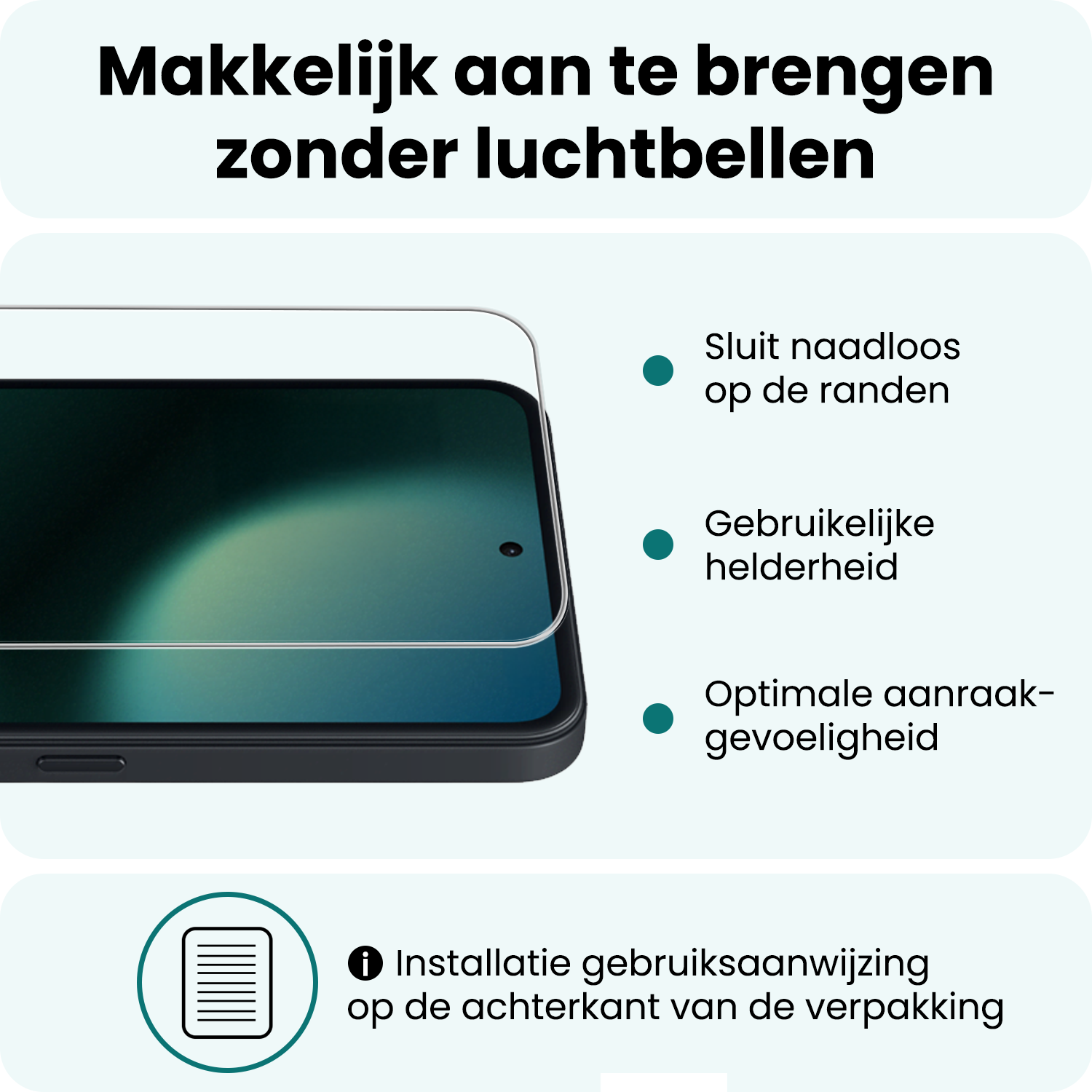 Forterra Forterra Nothing Phone (3a) Lite Screenprotector Glas - 2 PACK