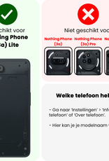 Forterra Forterra Nothing Phone (3a) Lite Screenprotector Glas - 2 PACK