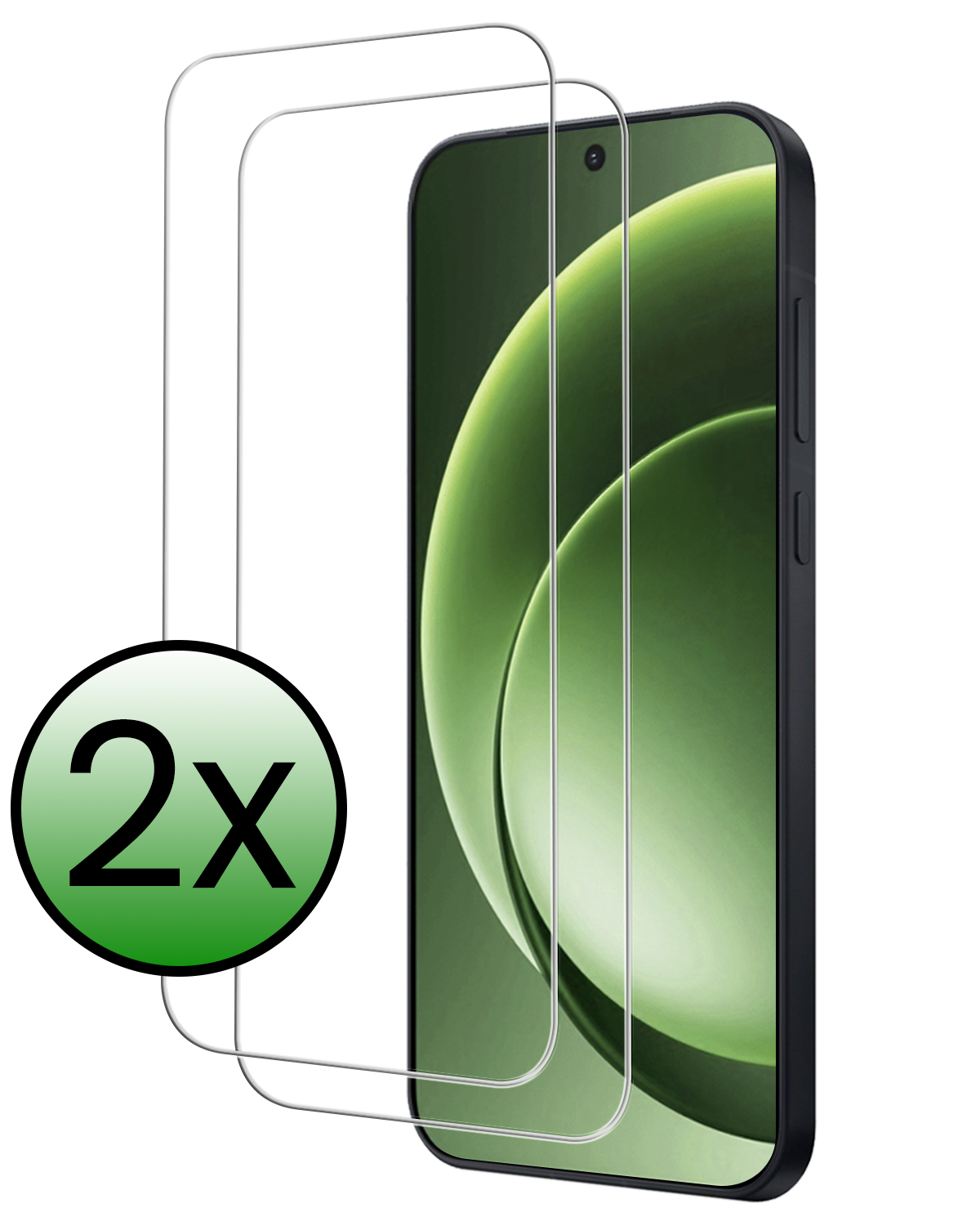 BASEY. BASEY. OnePlus 15 Screenprotector Glas - 2 PACK