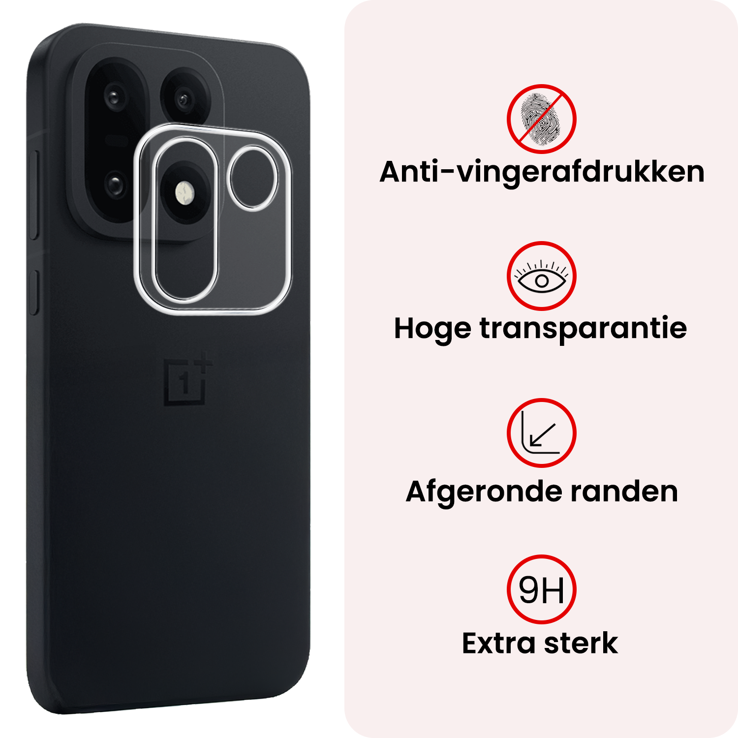 NoXx NoXx OnePlus 15 Camera Screenprotector - 3 PACK