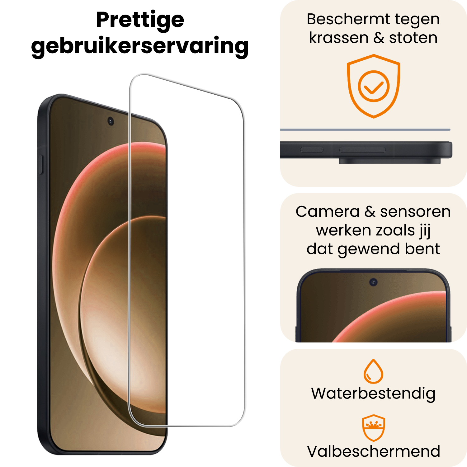 Nomfy Nomfy OnePlus 15 Screenprotector Glas - 3 PACK