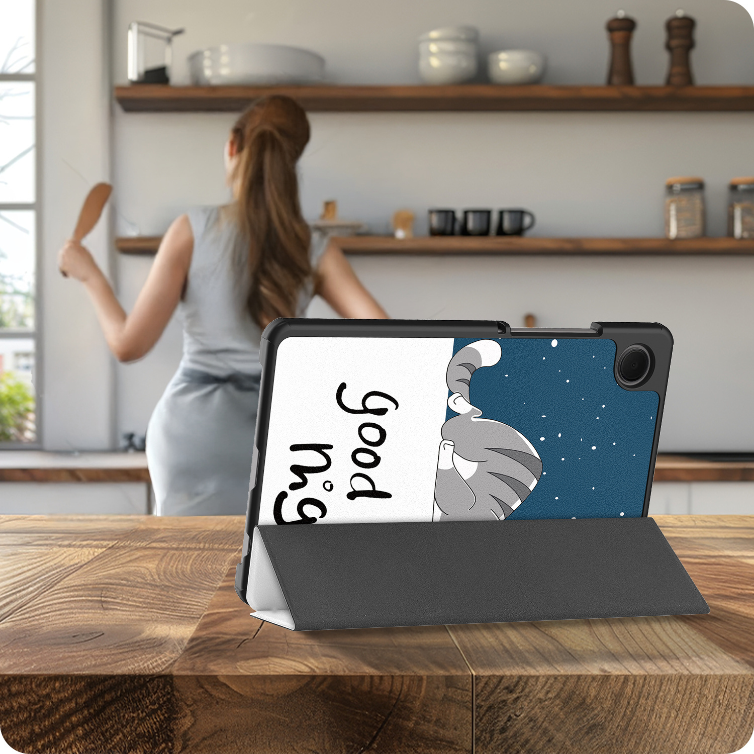 NoXx NoXx Samsung Galaxy Tab A11 Plus Hoes - Kat