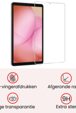 NoXx NoXx Samsung Galaxy Tab A11 Plus Toetsenbordhoes Met Screenprotector - Goud