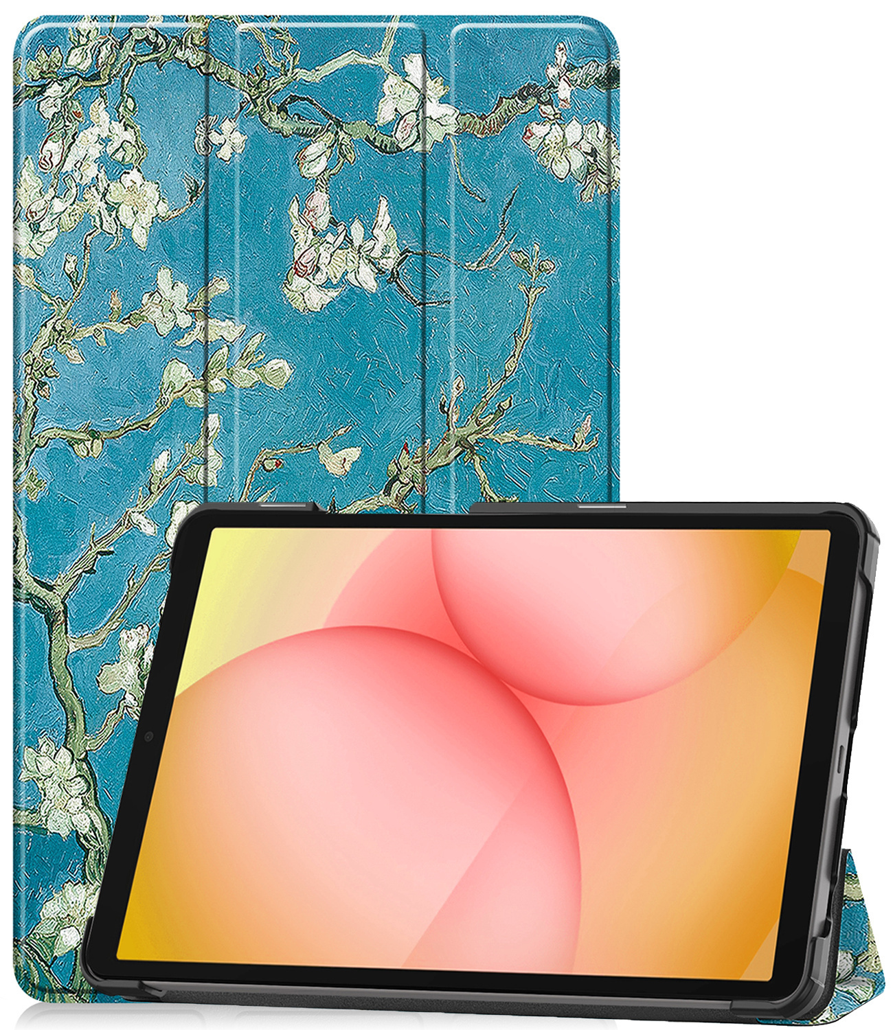 Nomfy Nomfy Samsung Galaxy Tab A11 Plus Hoes - Bloesem