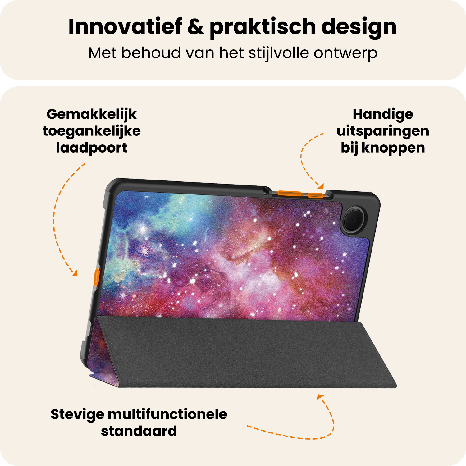 Nomfy Nomfy Samsung Galaxy Tab A11 Plus Hoes - Galaxy