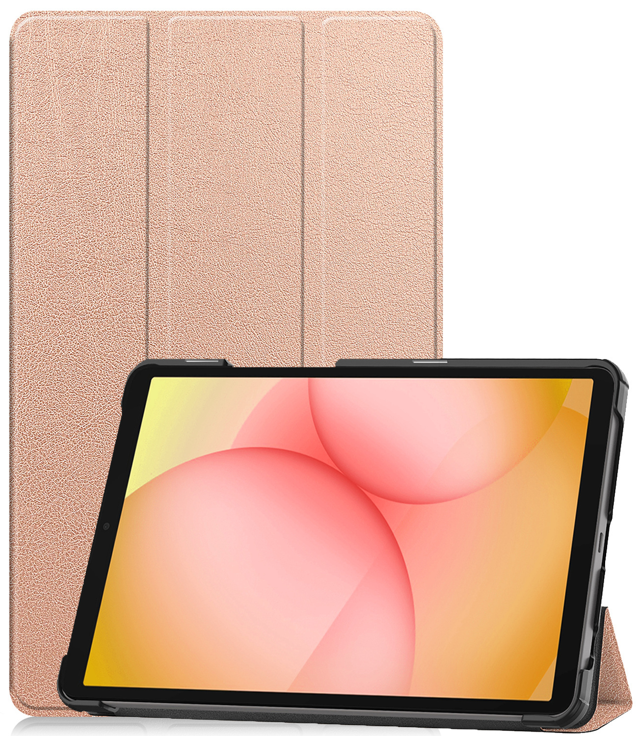 Nomfy Nomfy Samsung Galaxy Tab A11 Plus Hoes - Rose Goud