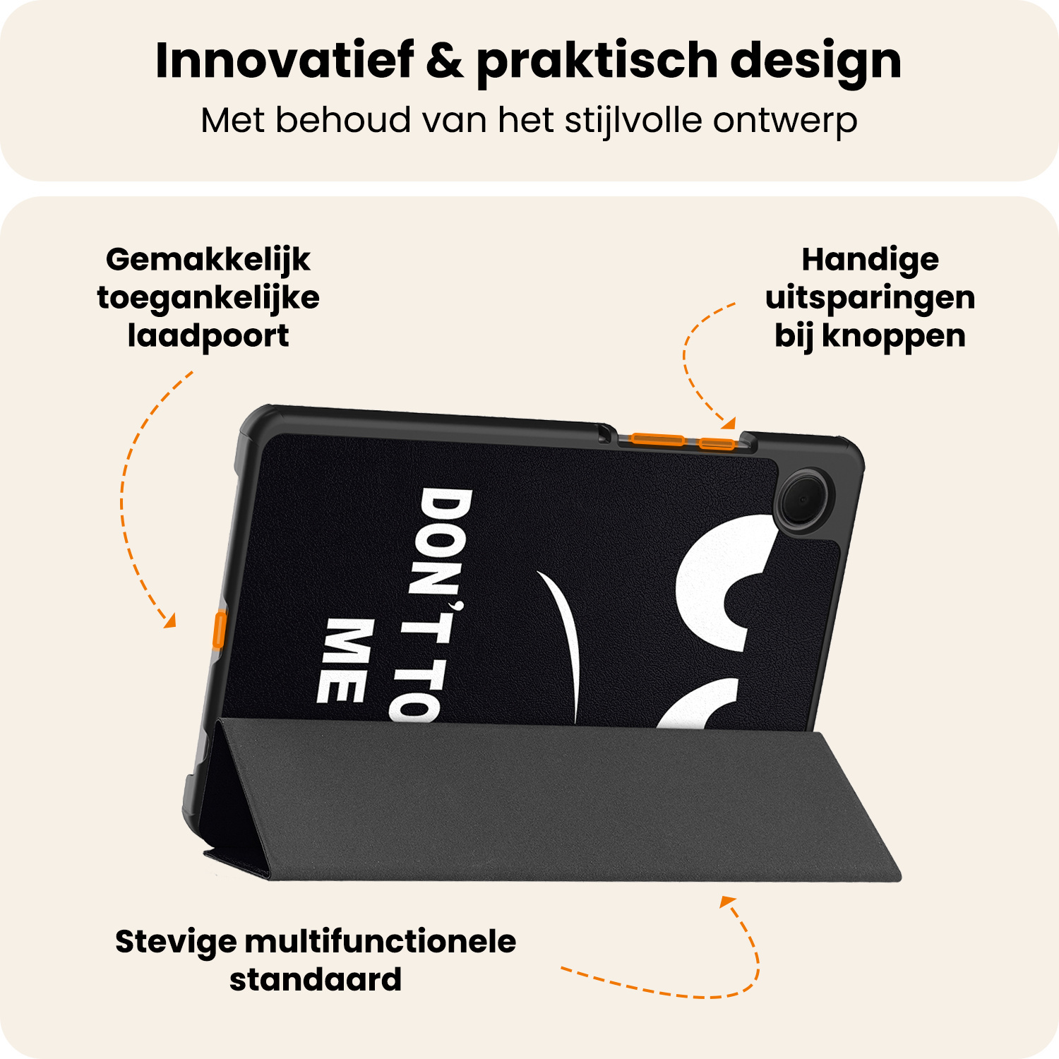 Nomfy Nomfy Samsung Galaxy Tab A11 Plus Hoes - Don't touch me