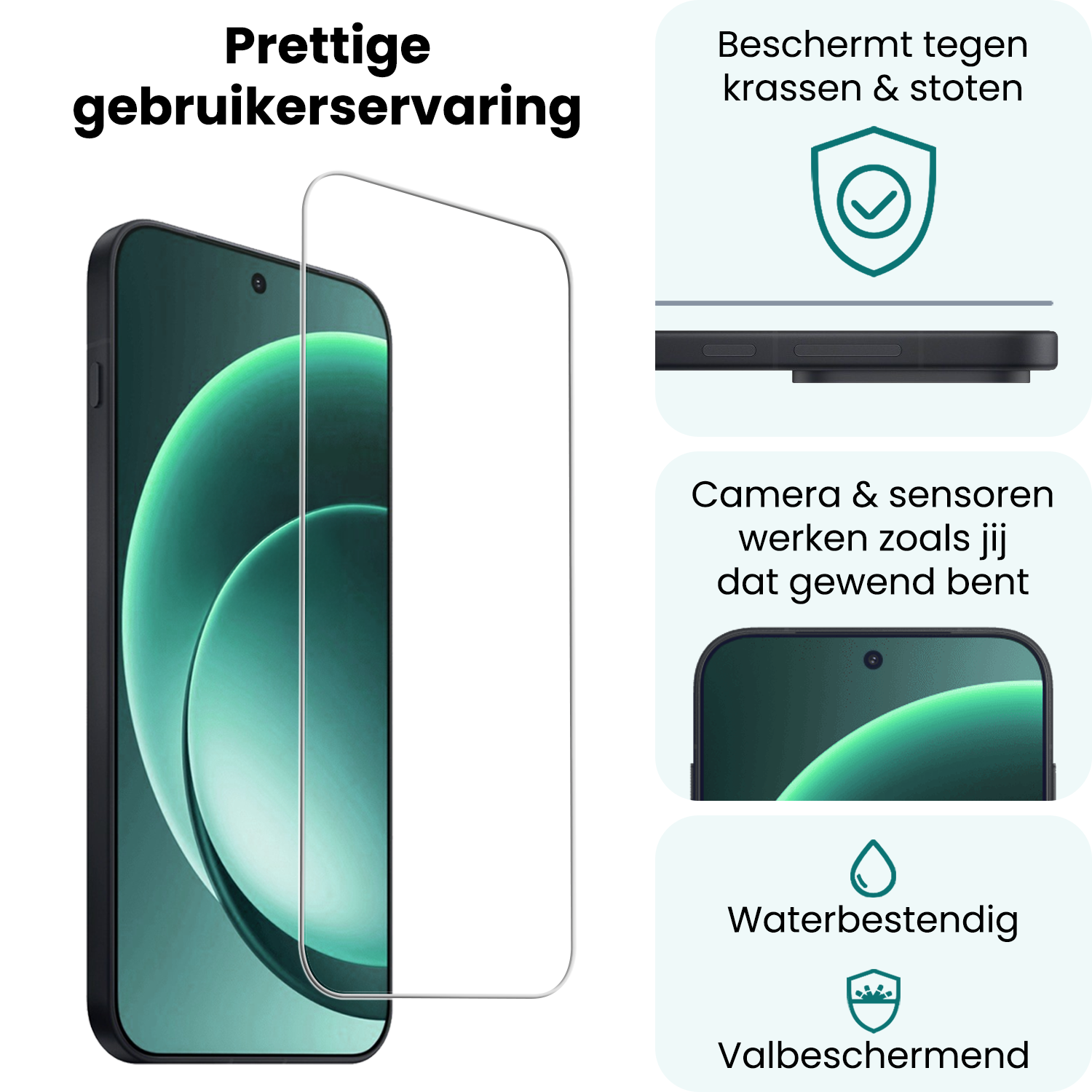 Forterra Forterra OnePlus 15 Screenprotector Glas