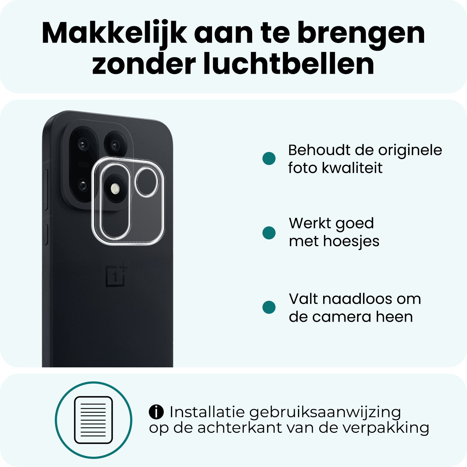 Forterra Forterra OnePlus 15 Camera Screenprotector