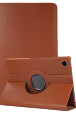 NoXx NoXx Samsung Galaxy Tab A11 Plus Hoes Draaibaar - Bruin