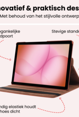 NoXx NoXx Samsung Galaxy Tab A11 Plus Hoes Draaibaar - Bruin