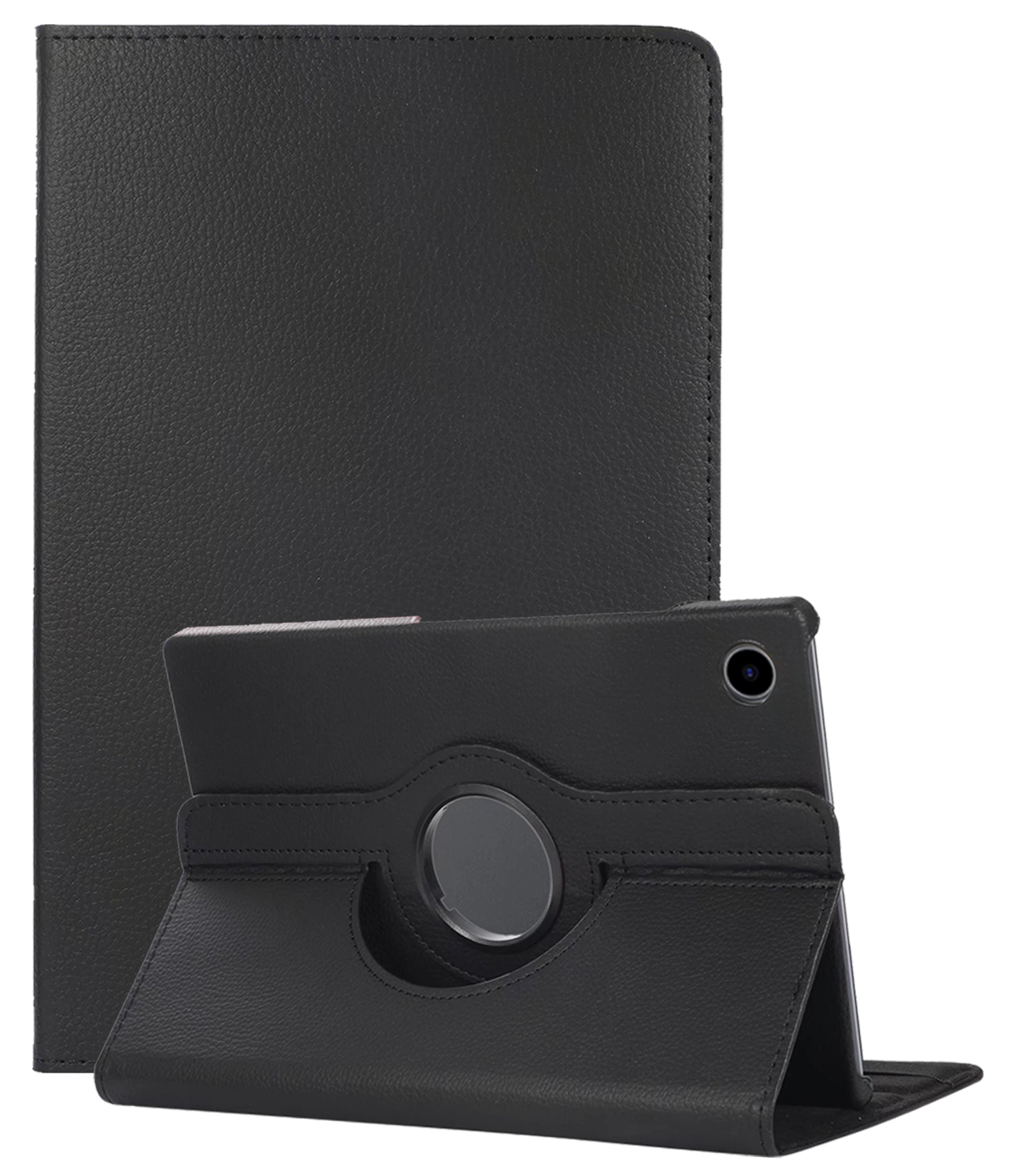 NoXx NoXx Samsung Galaxy Tab A11 Plus Hoes Draaibaar - Zwart