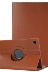 Nomfy Nomfy Samsung Galaxy Tab A11 Plus Hoes Draaibaar - Bruin