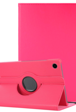 Nomfy Nomfy Samsung Galaxy Tab A11 Plus Hoes Draaibaar - Donkerroze