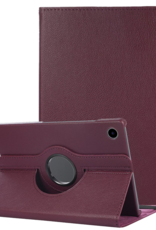 Nomfy Nomfy Samsung Galaxy Tab A11 Plus Hoes Draaibaar - Paars