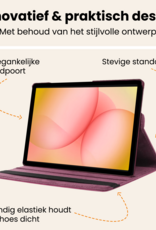 Nomfy Nomfy Samsung Galaxy Tab A11 Plus Hoes Draaibaar - Paars