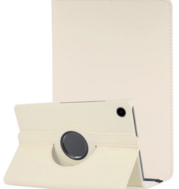 Nomfy Nomfy Samsung Galaxy Tab A11 Plus Hoes Draaibaar - Wit