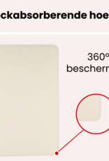 NoXx NoXx Samsung Galaxy Tab A11 Plus Hoes Draaibaar Met Screenprotector - Wit