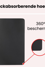 NoXx NoXx Samsung Galaxy Tab A11 Plus Hoes Draaibaar Met Screenprotector - Zwart