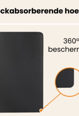 Nomfy Nomfy Samsung Galaxy Tab A11 Plus Hoes Draaibaar Met Screenprotector - Zwart