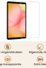 Nomfy Nomfy Samsung Galaxy Tab A11 Plus Hoes Draaibaar Met Screenprotector - Donkerblauw