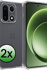 BASEY. BASEY. OnePlus 15 Hoesje Shockproof - Transparant - 2 PACK