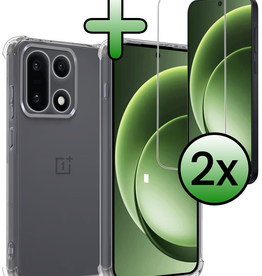 BASEY. BASEY. OnePlus 15 Hoesje Shockproof Met 2x Screenprotector