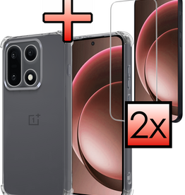 NoXx NoXx OnePlus 15 Hoesje Shockproof Met 2x Screenprotector