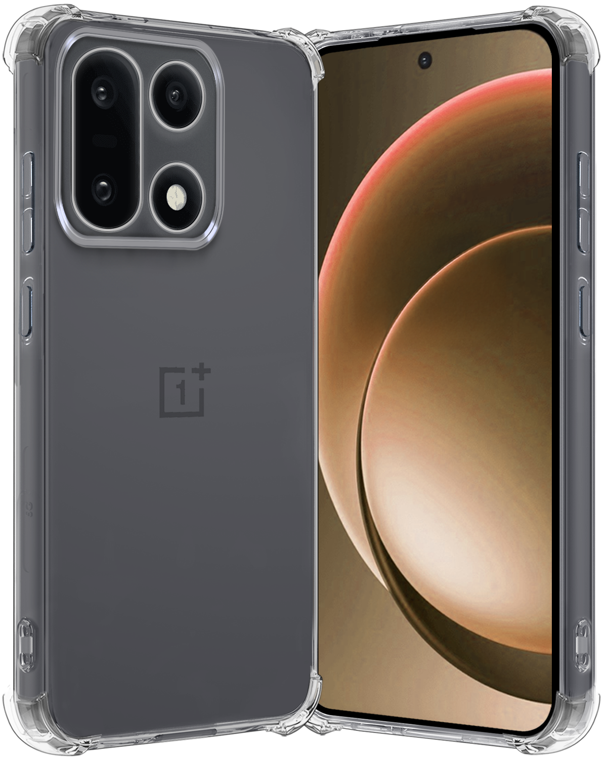 Nomfy Nomfy OnePlus 15 Hoesje Shockproof - Transparant