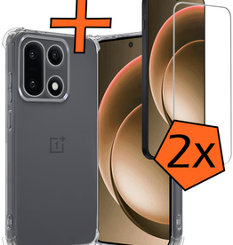 Nomfy Nomfy OnePlus 15 Hoesje Shockproof Met 2x Screenprotector