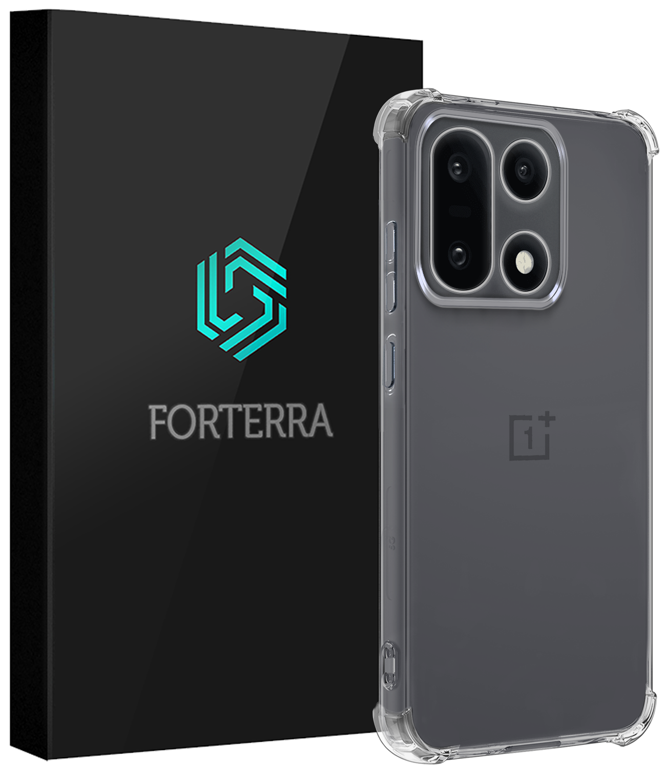 Forterra Forterra OnePlus 15 Hoesje Shockproof - Transparant
