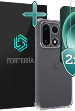 Forterra Forterra OnePlus 15 Hoesje Shockproof Met 2x Screenprotector