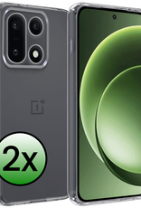 BASEY. BASEY. OnePlus 15 Hoesje Siliconen - Transparant - 2 PACK