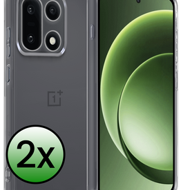 BASEY. BASEY. OnePlus 15 Hoesje Siliconen - Transparant - 2 PACK