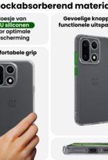 BASEY. BASEY. OnePlus 15 Hoesje Siliconen - Transparant - 2 PACK