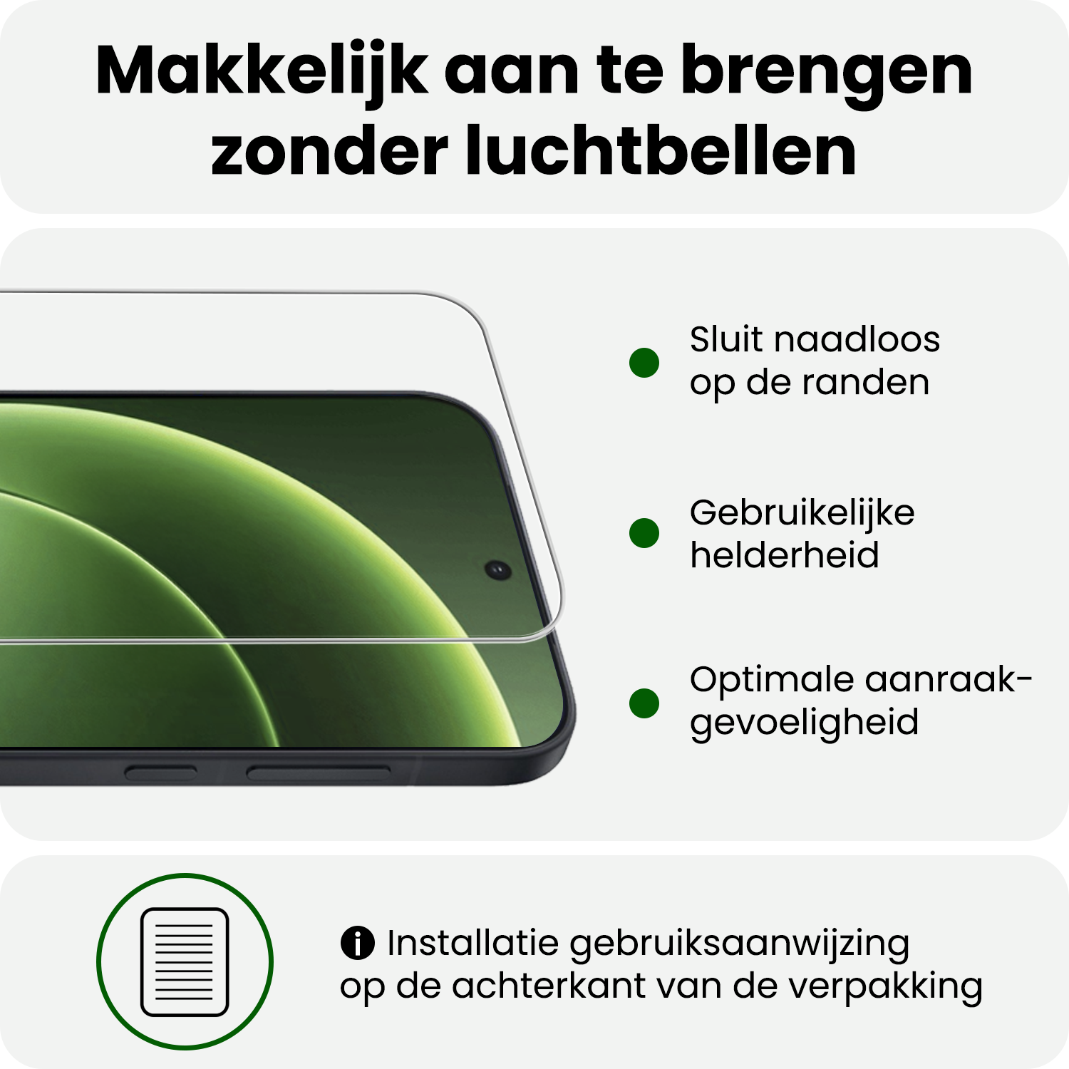 BASEY. BASEY. OnePlus 15 Hoesje Siliconen Met 2x Screenprotector - Transparant