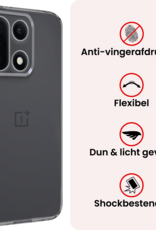 NoXx NoXx OnePlus 15 Hoesje Siliconen - Transparant