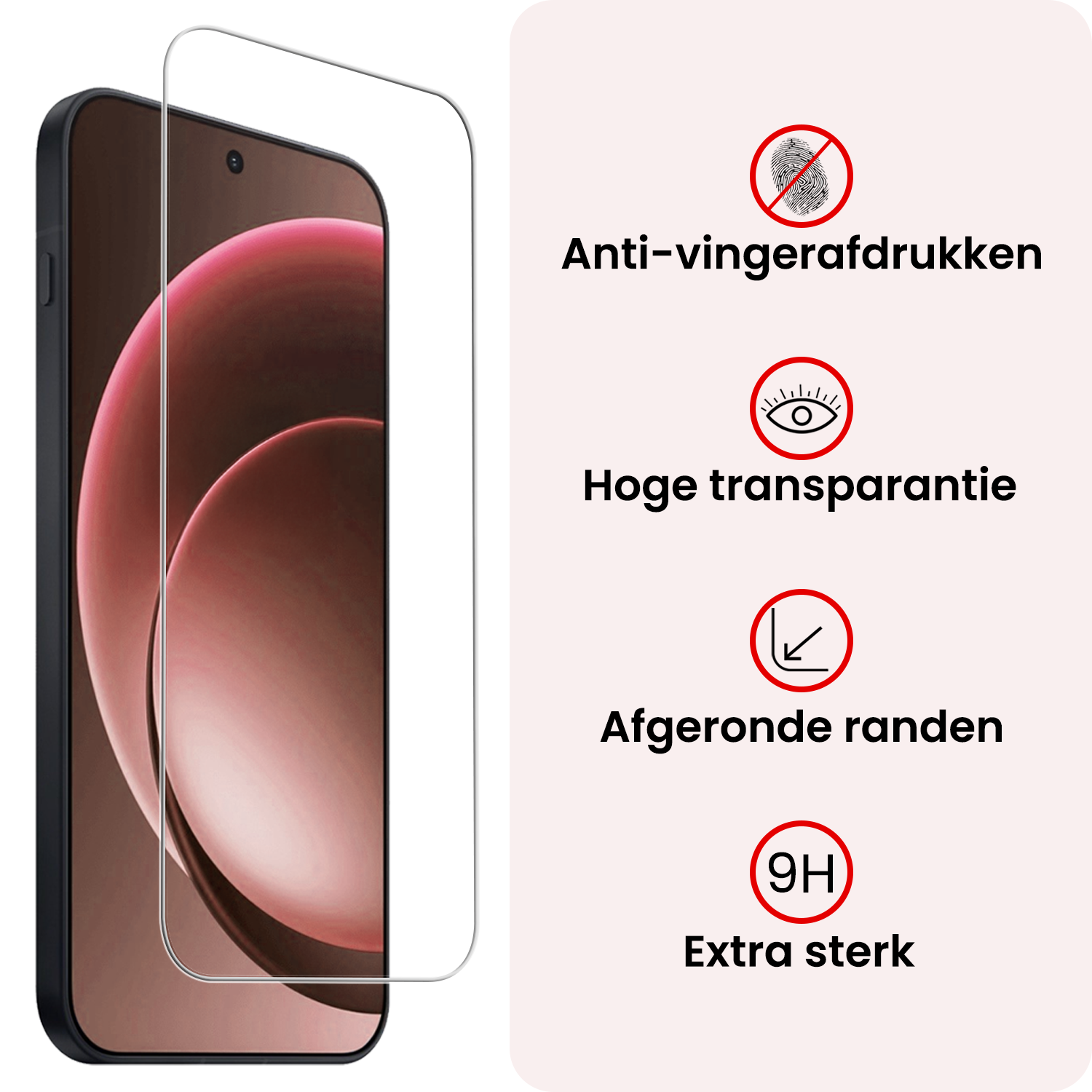 NoXx NoXx OnePlus 15 Hoesje Siliconen Met 2x Screenprotector - Transparant