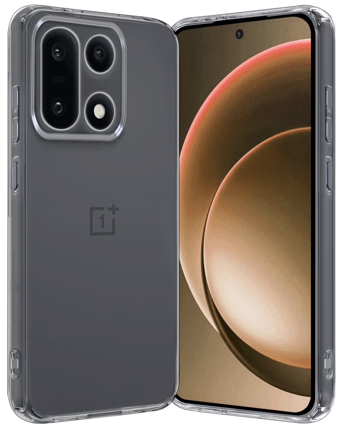 Nomfy Nomfy OnePlus 15 Hoesje Siliconen - Transparant