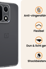 Nomfy Nomfy OnePlus 15 Hoesje Siliconen - Transparant