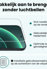 Forterra Forterra OnePlus 15 Hoesje Siliconen Met 2x Screenprotector - Transparant