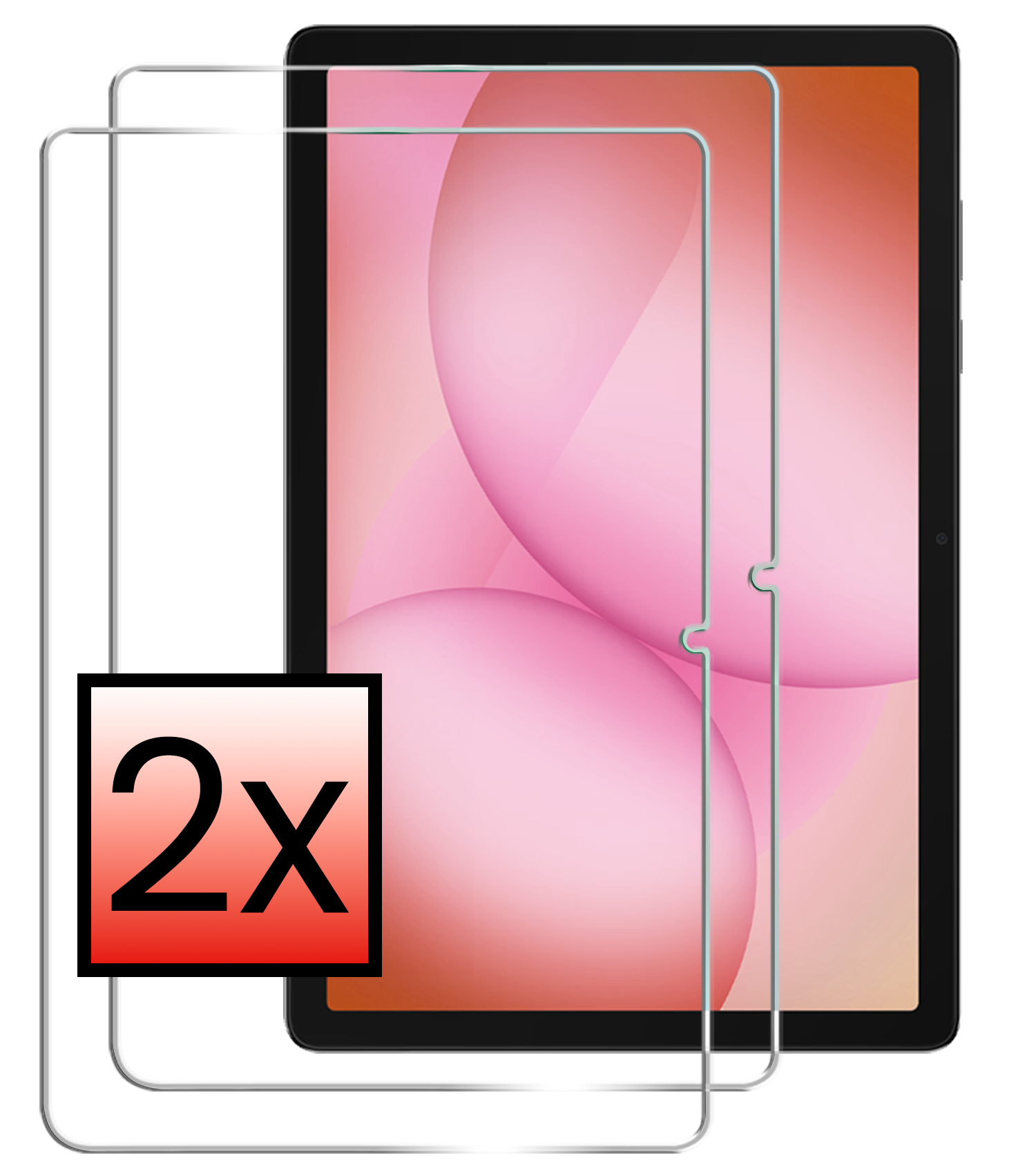 NoXx NoXx Samsung Galaxy Tab A11 Plus Screenprotector - 2 PACK
