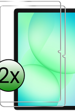 BASEY. Screenprotector Geschikt voor Samsung Galaxy Tab A9 Plus Screenprotector Tempered Glass - Screenprotector Geschikt voor Samsung Tab A9 Plus Screen Protector Beschermglas - 2 Stuks