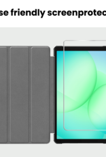 BASEY. Screenprotector Geschikt voor Samsung Galaxy Tab A9 Plus Screenprotector Tempered Glass - Screenprotector Geschikt voor Samsung Tab A9 Plus Screen Protector Beschermglas - 2 Stuks