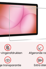NoXx NoXx Samsung Galaxy Tab A11 Plus Hoes Met Screenprotector - Vlinders