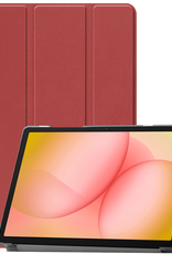 Nomfy Nomfy Samsung Galaxy Tab A11 Plus Hoes - Donkerrood